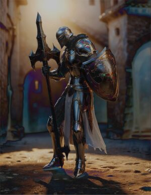 Knight with Axe