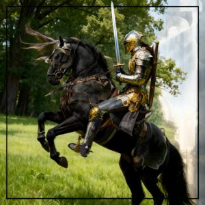Ramping Horse Knight-Pack of 2