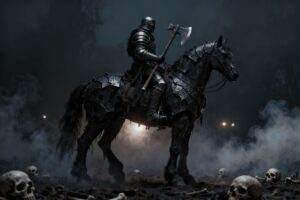Knight with Armored Horse(3)