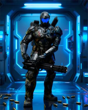 Sci-Fi Soldier(Pack Of two)